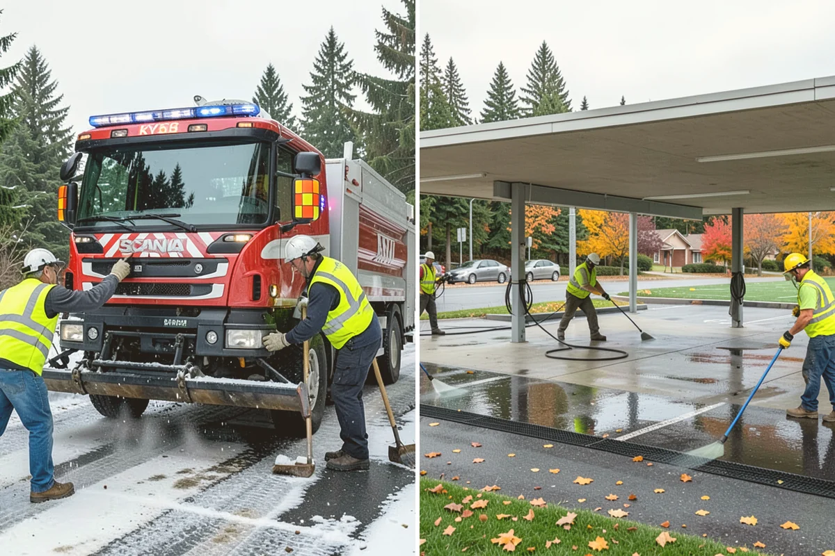 Street Litter Removal in Kent, King County, WA - Define collection routes and service frequency with your staff