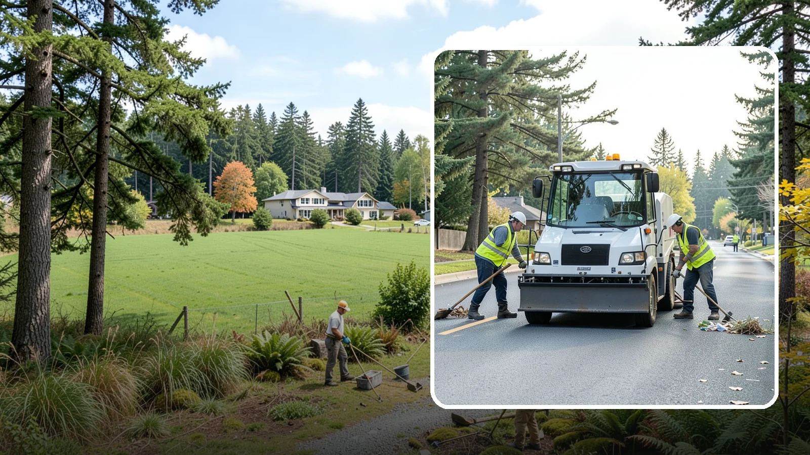 Street Litter Removal in Lyman, Skagit County, WA - Routine collection of litter from streets, gutters, and curb lines across defined municipal routes.