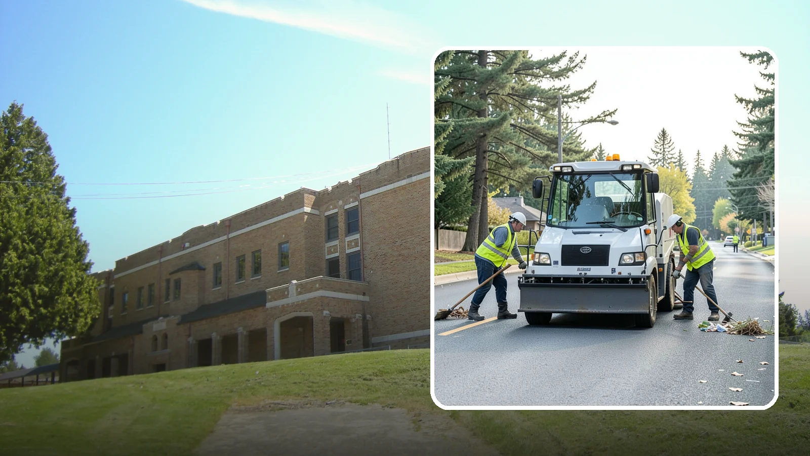 Street Litter Removal in Maple Valley, King County, WA - Routine collection of litter from streets, gutters, and curb lines across defined municipal routes.