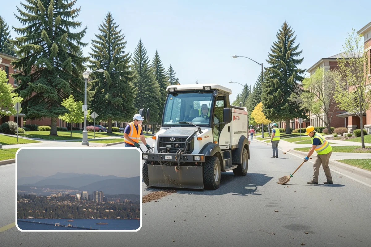 Street Litter Removal in Medina, King County, WA - Scheduled route coverage with verifiable completion tracking