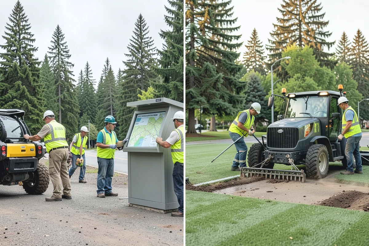 Street Litter Removal in Medina, King County, WA - Define collection routes and service frequency with your staff