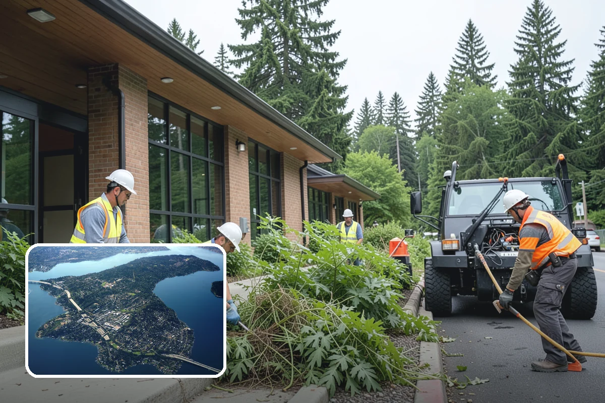 Street Litter Removal in Mercer Island, King County, WA - Scheduled route coverage with verifiable completion tracking