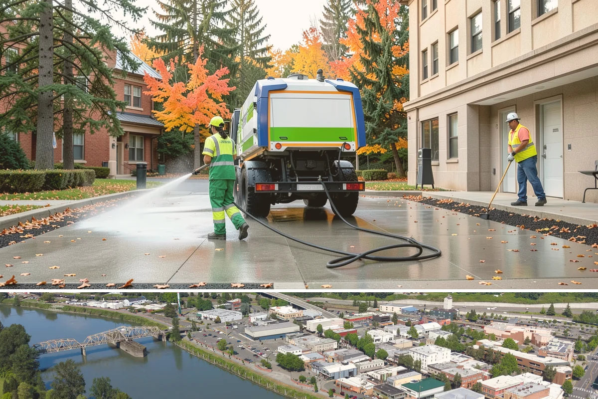 Street Litter Removal in Mount Vernon, Skagit County, WA - Service runs year-round, with added attention after fall leaf drop and following high-wind events that scatter debris.