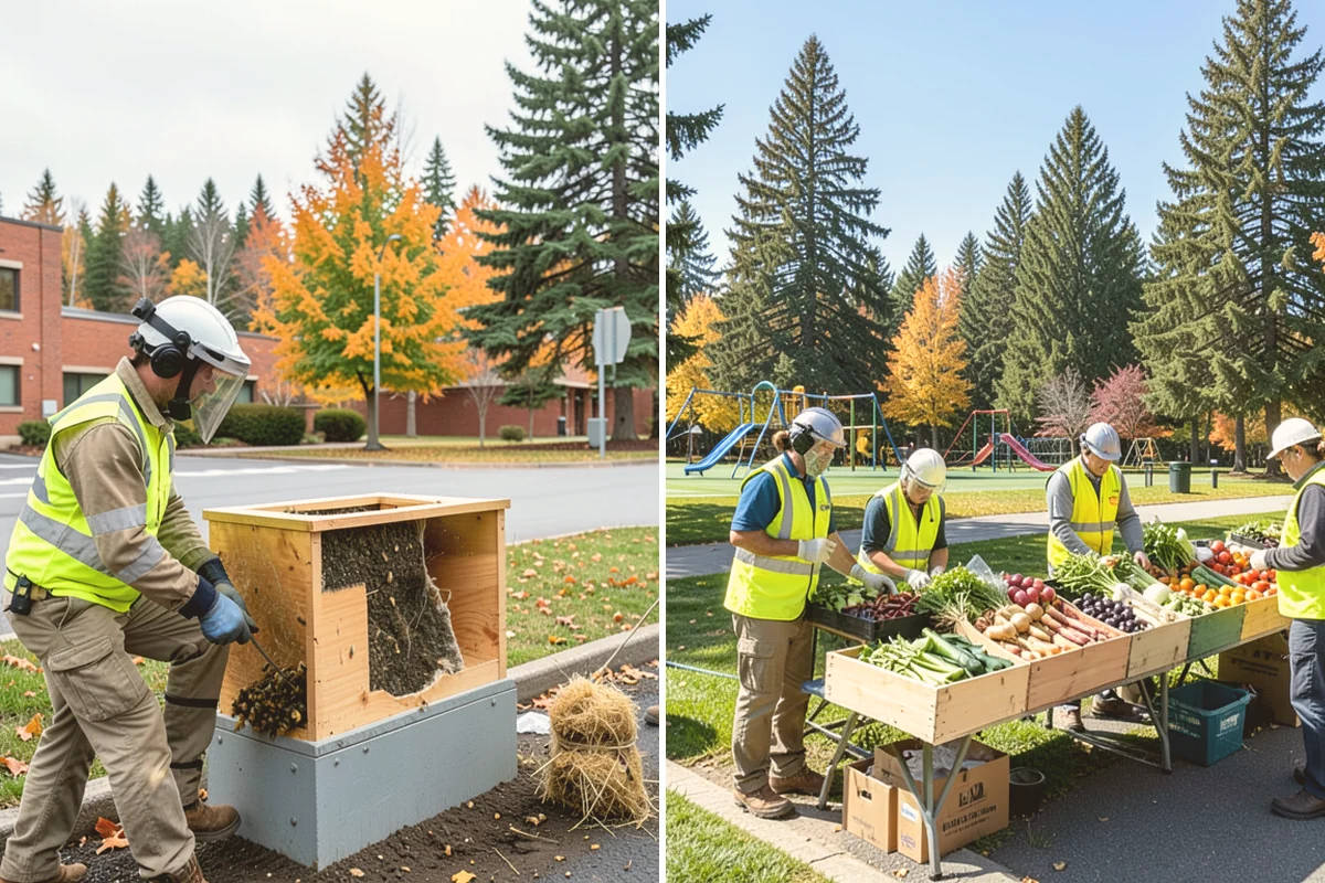 Street Litter Removal in Newcastle, King County, WA - Define collection routes and service frequency with your staff