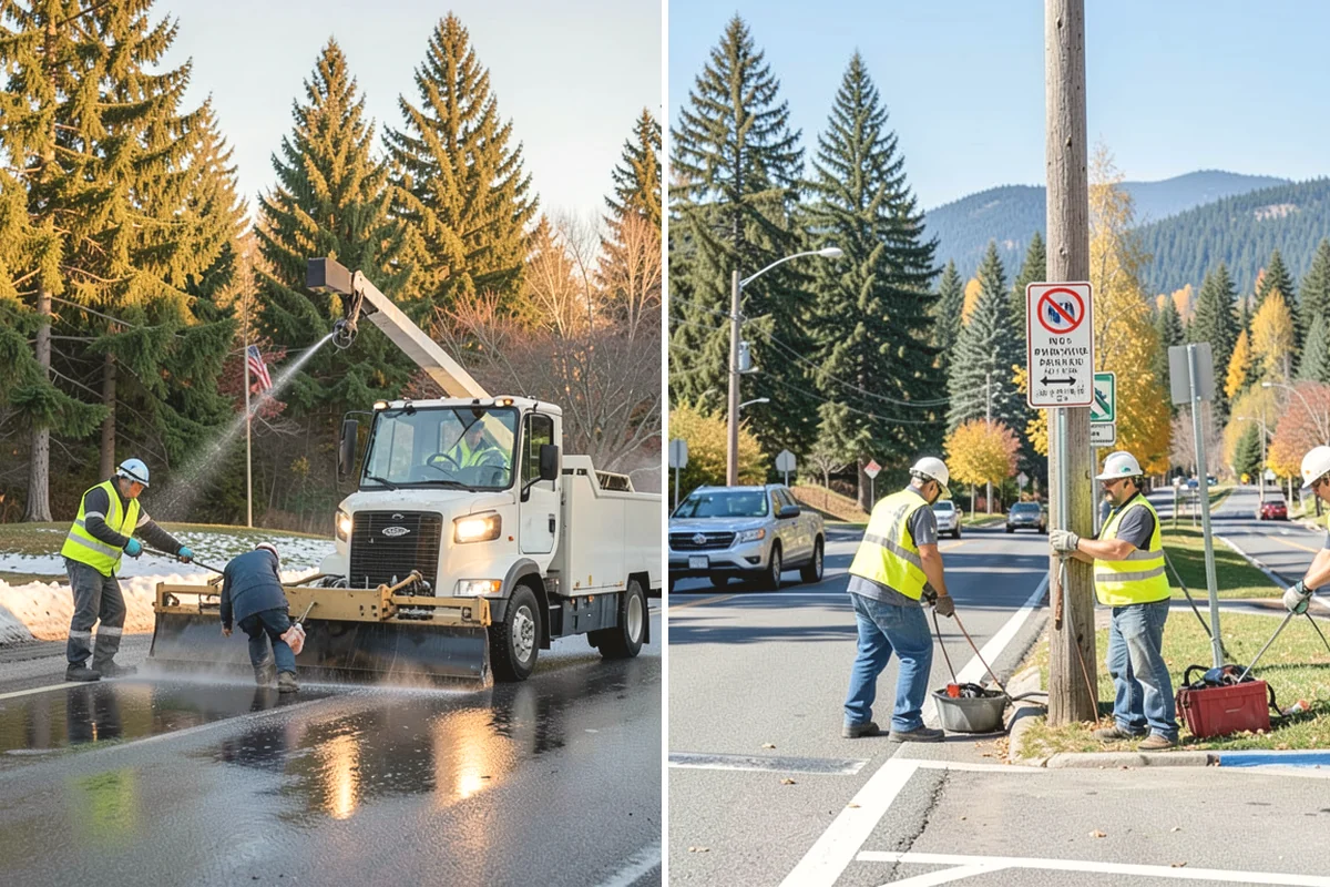 Street Litter Removal in North Bend, King County, WA - Define collection routes and service frequency with your staff
