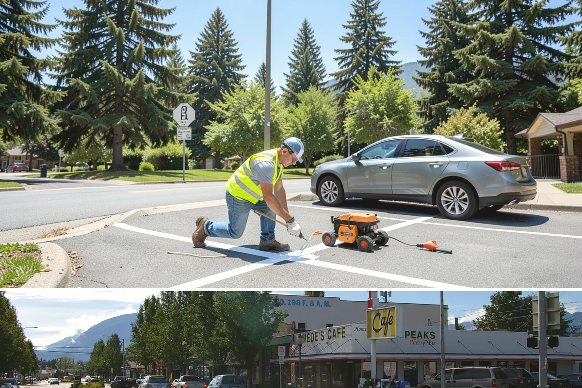 Street Litter Removal in North Bend, King County, WA - Service runs year-round, with added attention after fall leaf drop and following high-wind events that scatter debris.