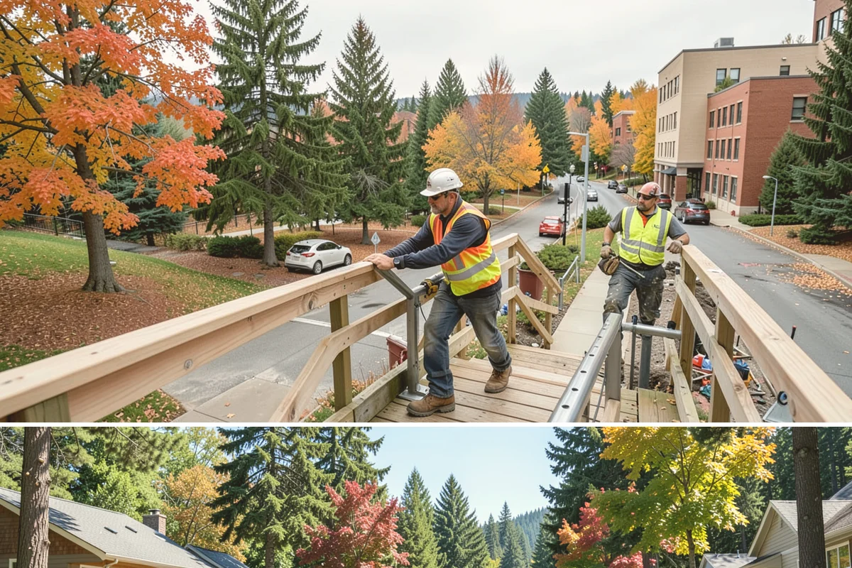 Street Litter Removal in Orting, Pierce County, WA - Service runs year-round, with added attention after fall leaf drop and following high-wind events that scatter debris.
