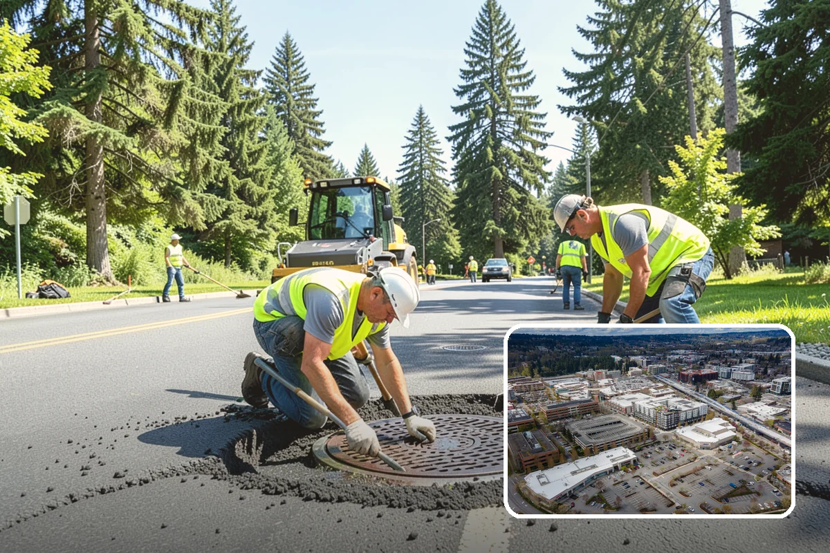 Street Litter Removal in Redmond, King County, WA - Scheduled route coverage with verifiable completion tracking