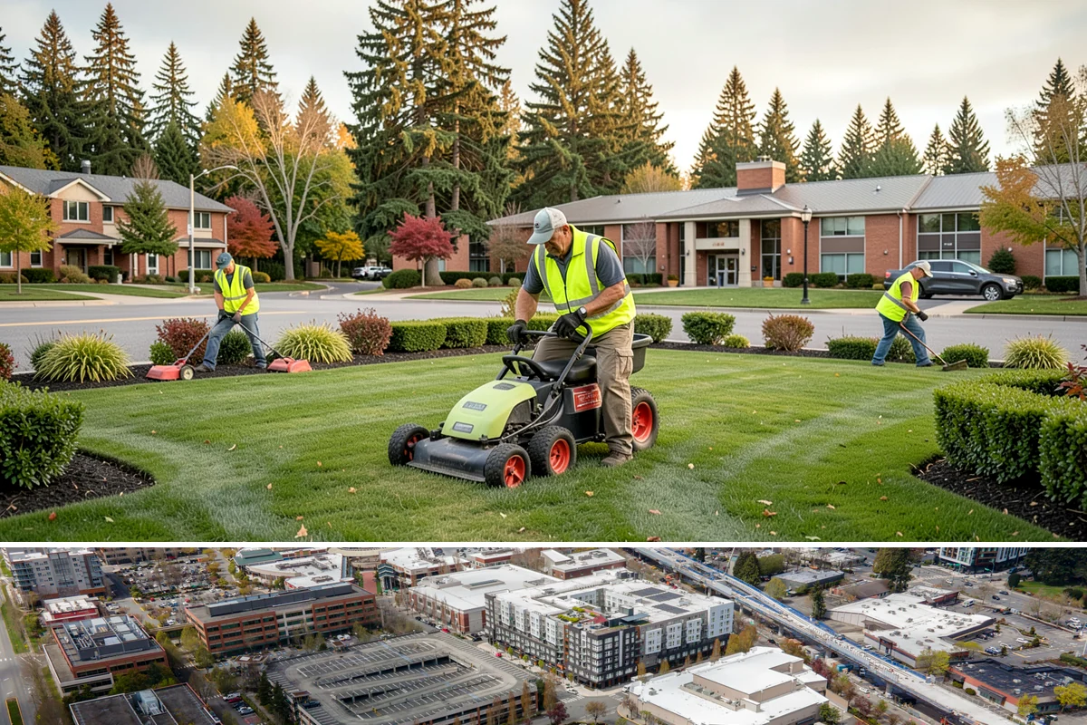 Street Litter Removal in Redmond, King County, WA - Service runs year-round, with added attention after fall leaf drop and following high-wind events that scatter debris.