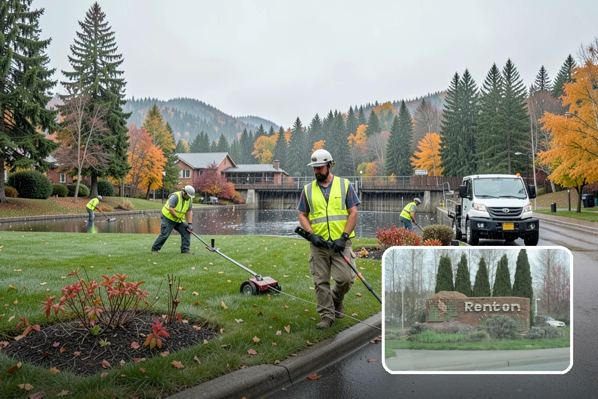 Street Litter Removal in Renton, King County, WA - Scheduled route coverage with verifiable completion tracking