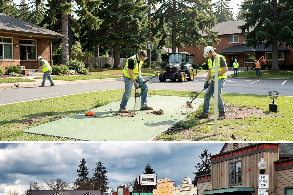 Street Litter Removal in Roy, Pierce County, WA - Service runs year-round, with added attention after fall leaf drop and following high-wind events that scatter debris.