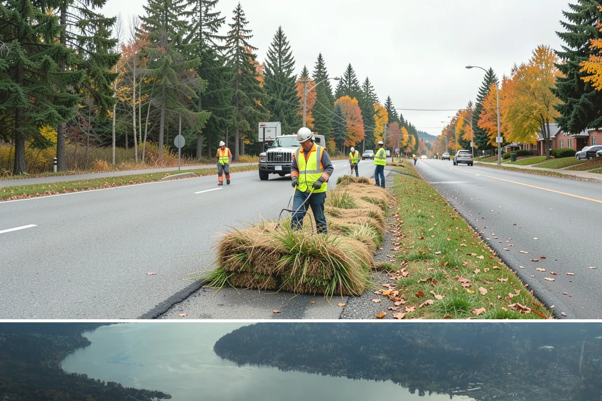 Street Litter Removal in Sammamish, King County, WA - Service runs year-round, with added attention after fall leaf drop and following high-wind events that scatter debris.