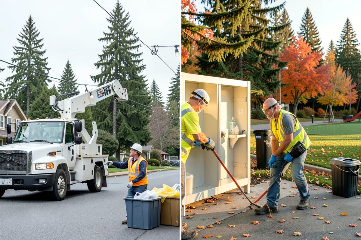 Street Litter Removal in SeaTac, King County, WA - Define collection routes and service frequency with your staff