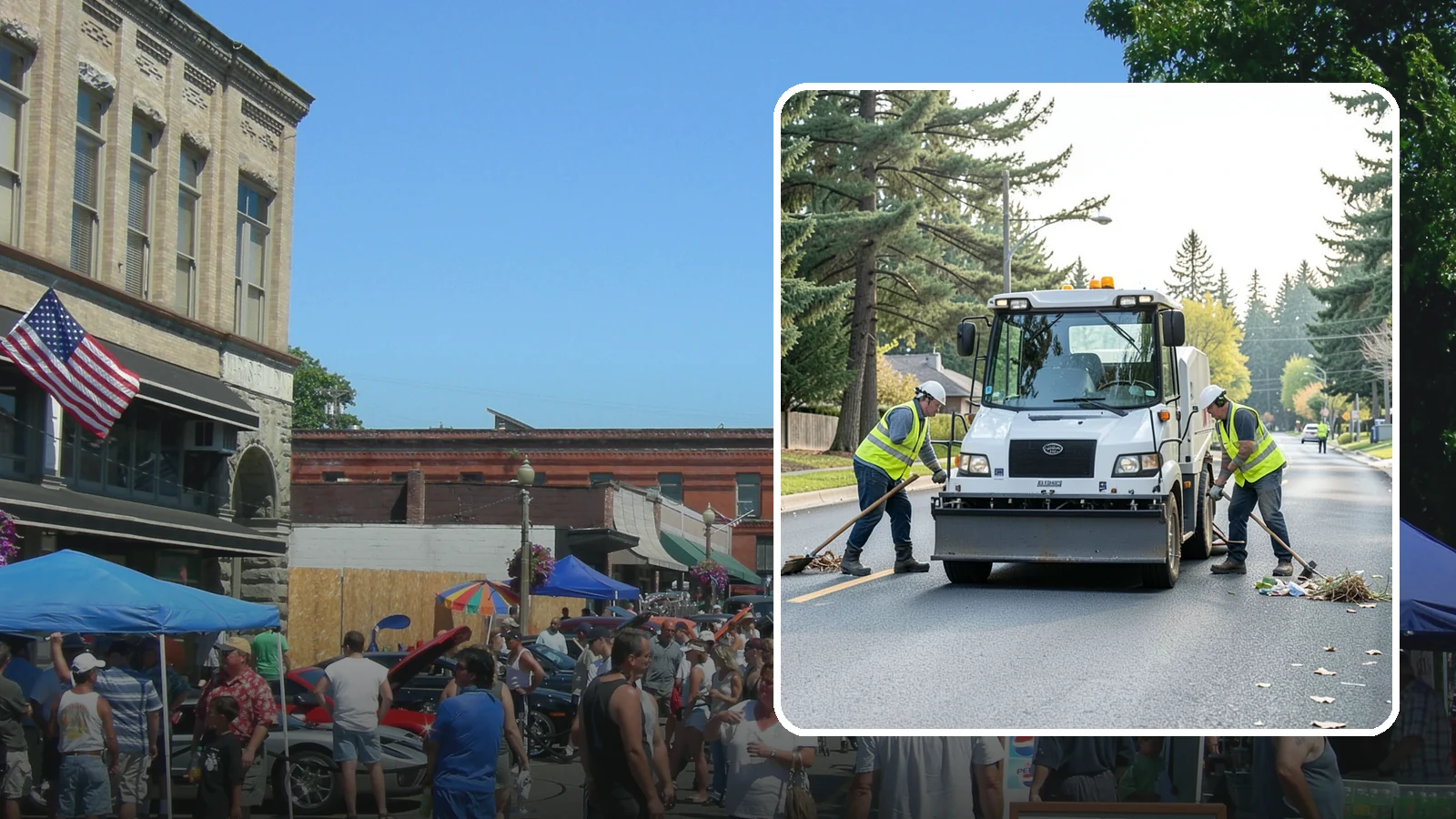 Street Litter Removal in Snohomish, Snohomish County, WA - Routine collection of litter from streets, gutters, and curb lines across defined municipal routes.