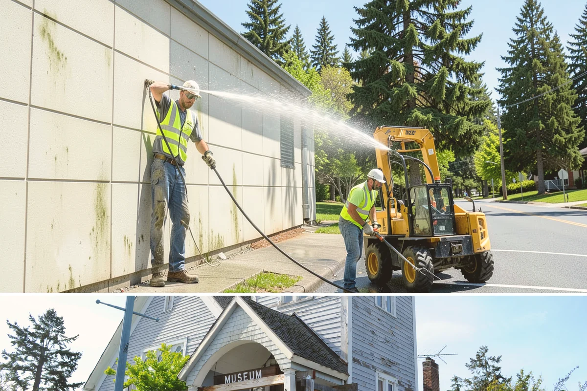 Street Litter Removal in Steilacoom, Pierce County, WA - Service runs year-round, with added attention after fall leaf drop and following high-wind events that scatter debris.