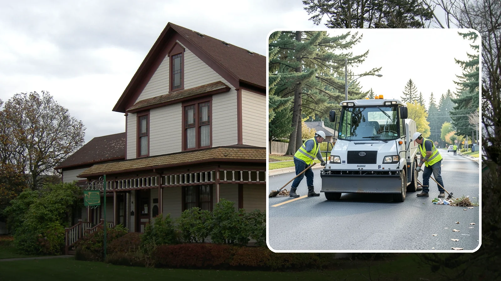 Street Litter Removal in Sumner, Pierce County, WA - Routine collection of litter from streets, gutters, and curb lines across defined municipal routes.