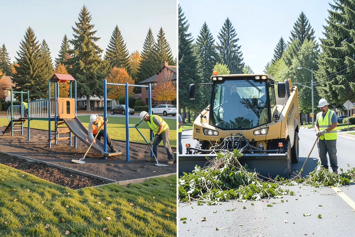 Street Litter Removal in Wilkeson, Pierce County, WA - Define collection routes and service frequency with your staff