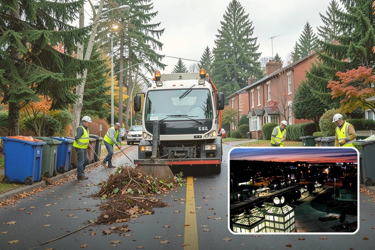 Street Name Sign Installation in Auburn, King County, WA - Brings street name signage into MUTCD and retroreflectivity compliance
