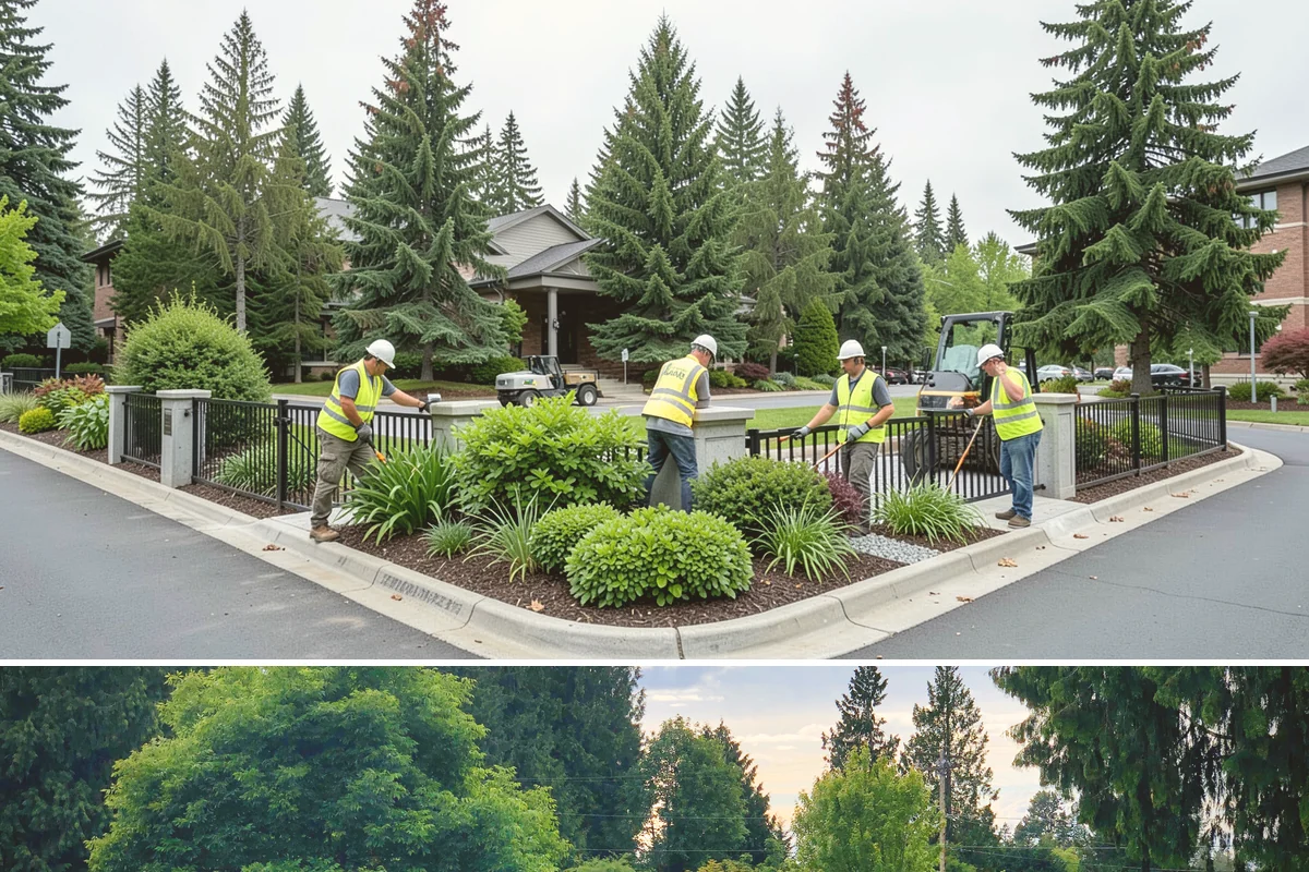 Street Name Sign Installation in Bonney Lake, Pierce County, WA - Sign installation proceeds year-round in Western Washington, though post setting is easier outside prolonged winter saturation.