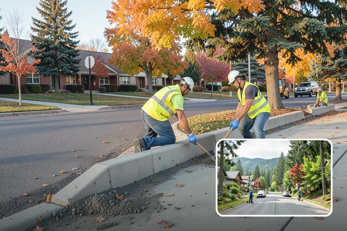 Street Name Sign Installation in Darrington, Snohomish County, WA - Brings street name signage into MUTCD and retroreflectivity compliance
