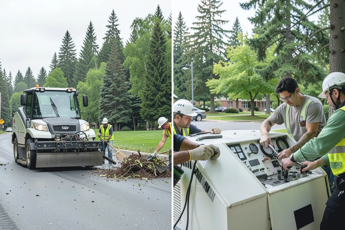 Street Name Sign Installation in Darrington, Snohomish County, WA - Confirm naming, sheeting grade, and mounting standard with staff
