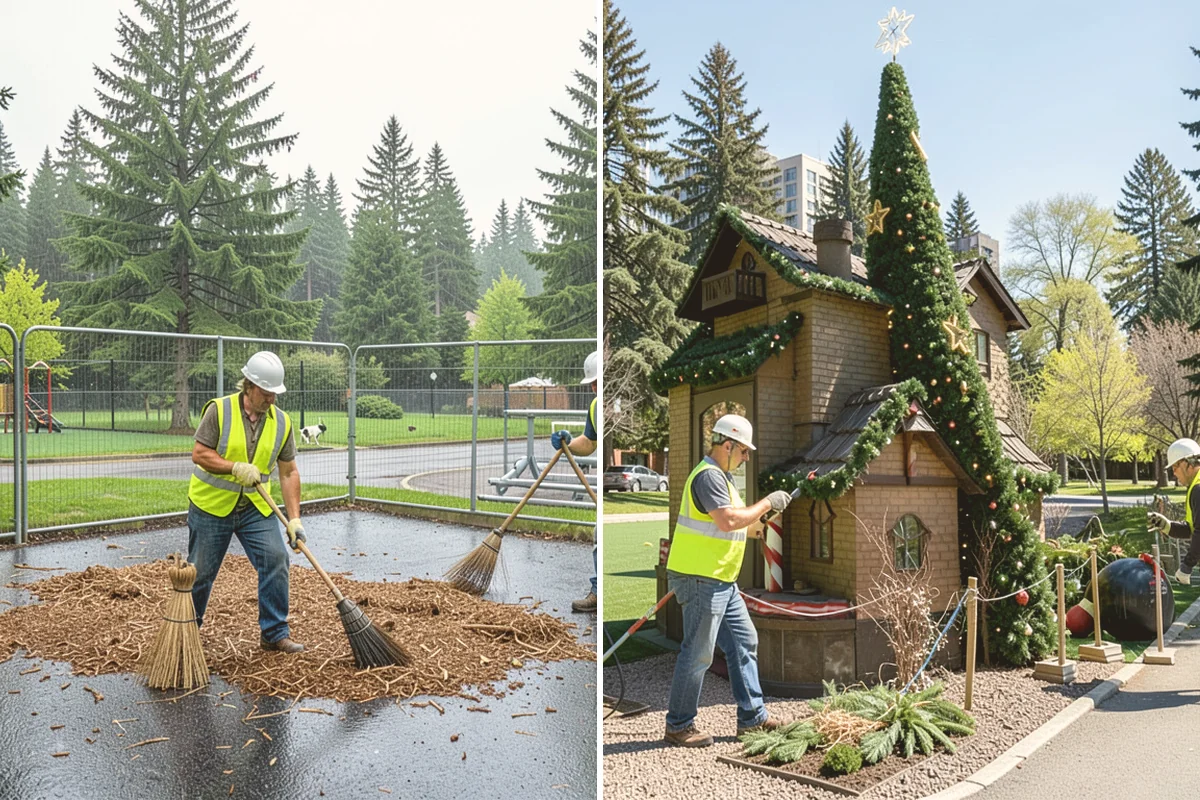 Street Name Sign Installation in Fife, Pierce County, WA - Confirm naming, sheeting grade, and mounting standard with staff