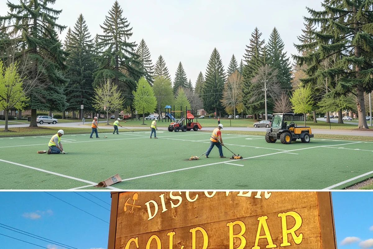 Street Name Sign Installation in Gold Bar, Snohomish County, WA - Sign installation proceeds year-round in Western Washington, though post setting is easier outside prolonged winter saturation.