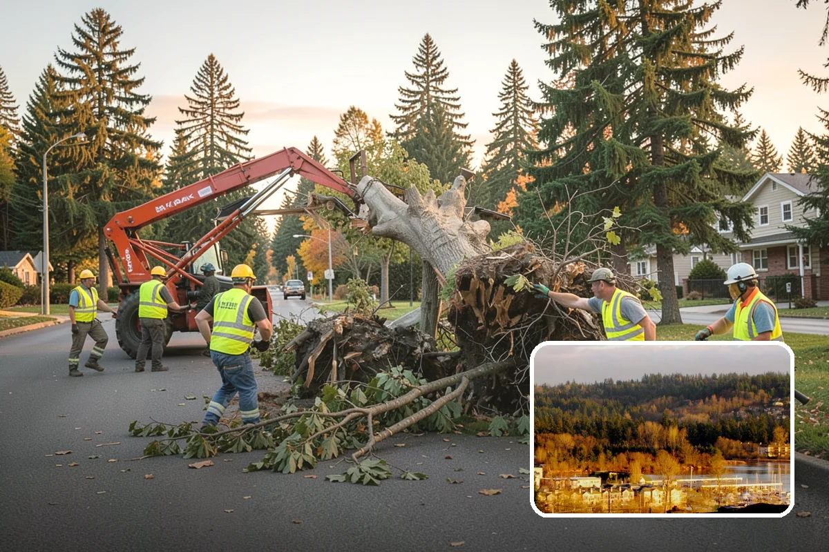 Street Name Sign Installation in Kenmore, King County, WA - Brings street name signage into MUTCD and retroreflectivity compliance