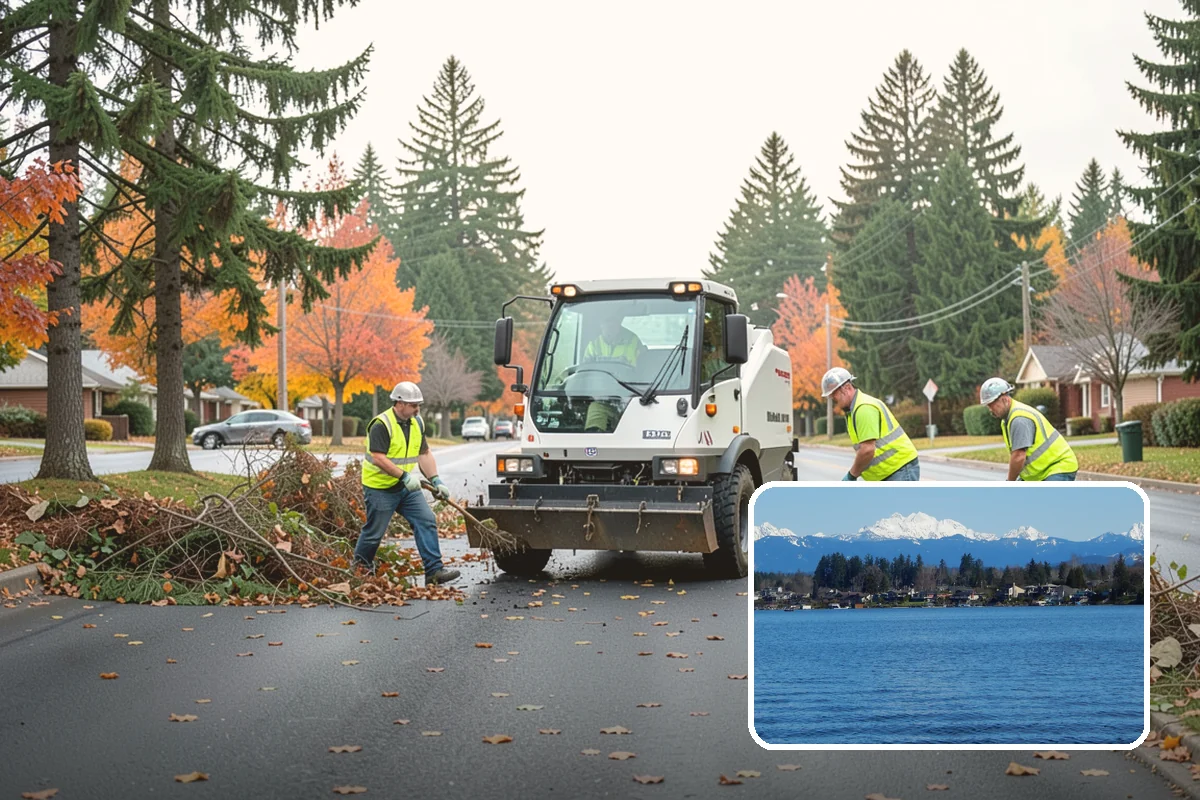 Street Name Sign Installation in Lake Stevens, Snohomish County, WA - Brings street name signage into MUTCD and retroreflectivity compliance