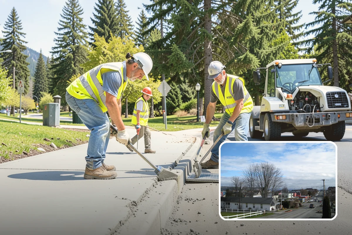 Street Name Sign Installation in Langley, Island County, WA - Brings street name signage into MUTCD and retroreflectivity compliance