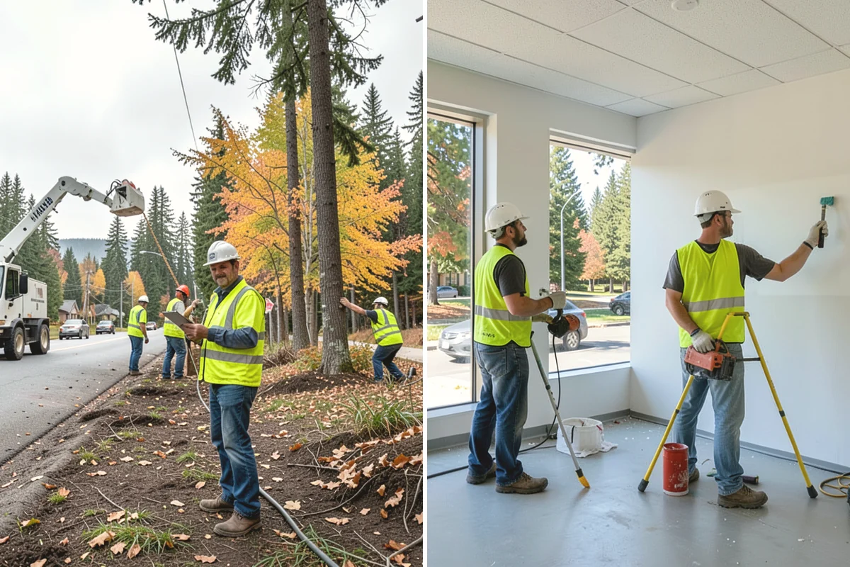 Street Name Sign Installation in North Bend, King County, WA - Confirm naming, sheeting grade, and mounting standard with staff