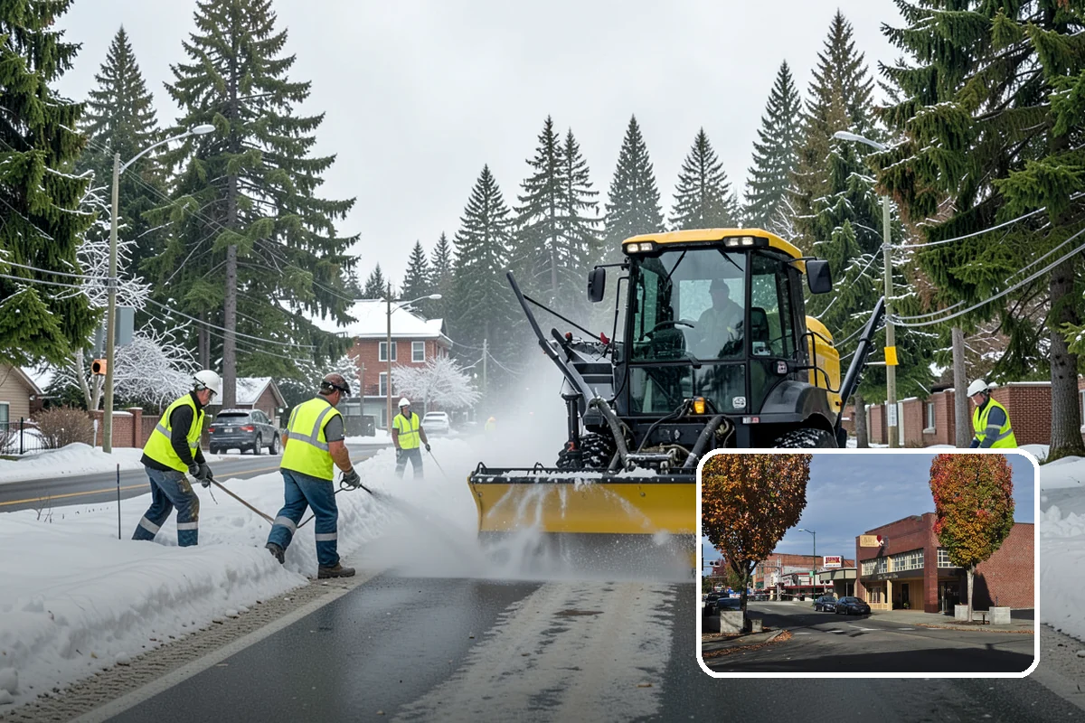 Street Name Sign Installation in Puyallup, Pierce County, WA - Brings street name signage into MUTCD and retroreflectivity compliance