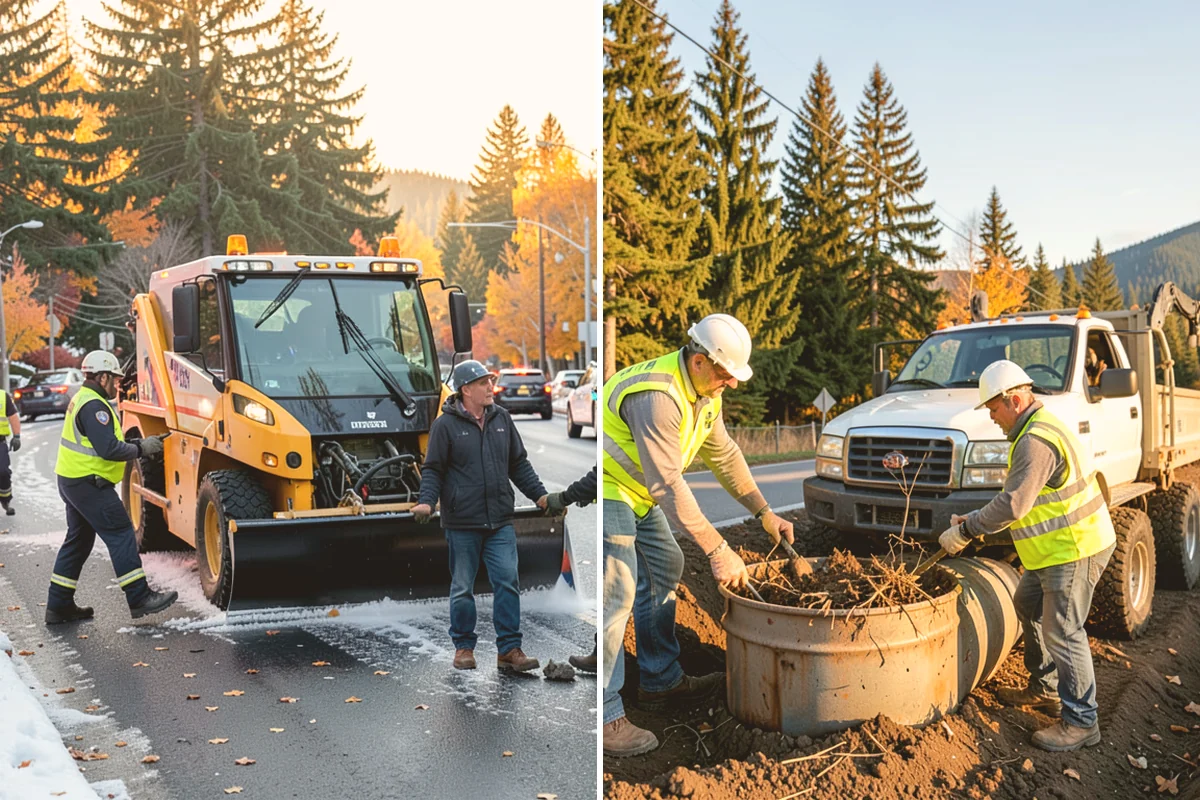 Street Name Sign Installation in Sammamish, King County, WA - Confirm naming, sheeting grade, and mounting standard with staff