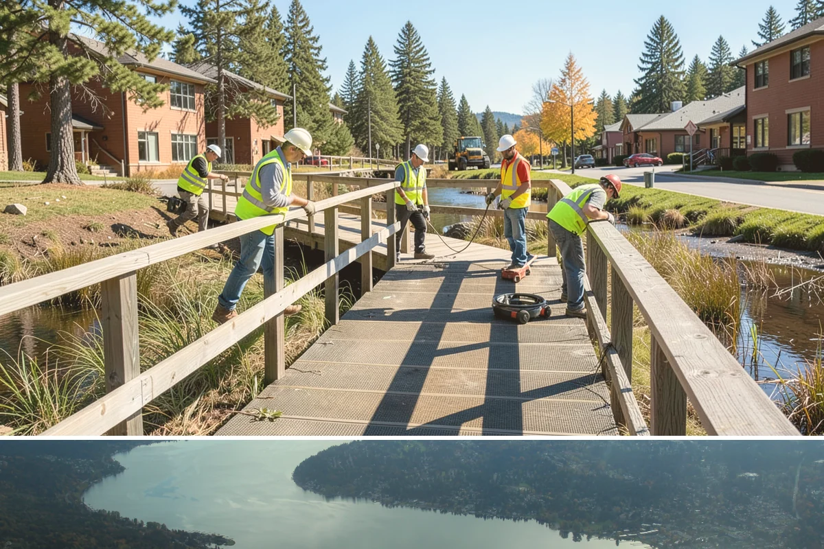 Street Name Sign Installation in Sammamish, King County, WA - Sign installation proceeds year-round in Western Washington, though post setting is easier outside prolonged winter saturation.