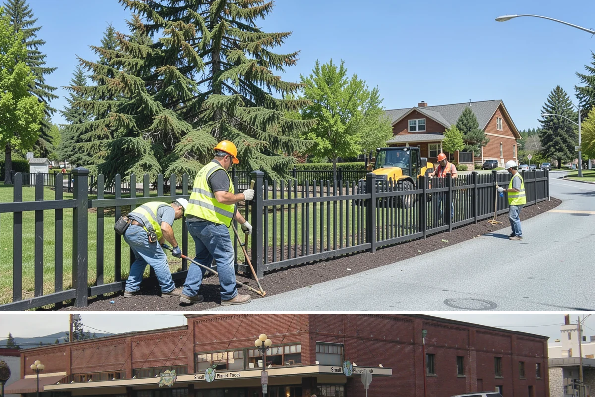 Street Name Sign Installation in Sedro-Woolley, Skagit County, WA - Sign installation proceeds year-round in Western Washington, though post setting is easier outside prolonged winter saturation.