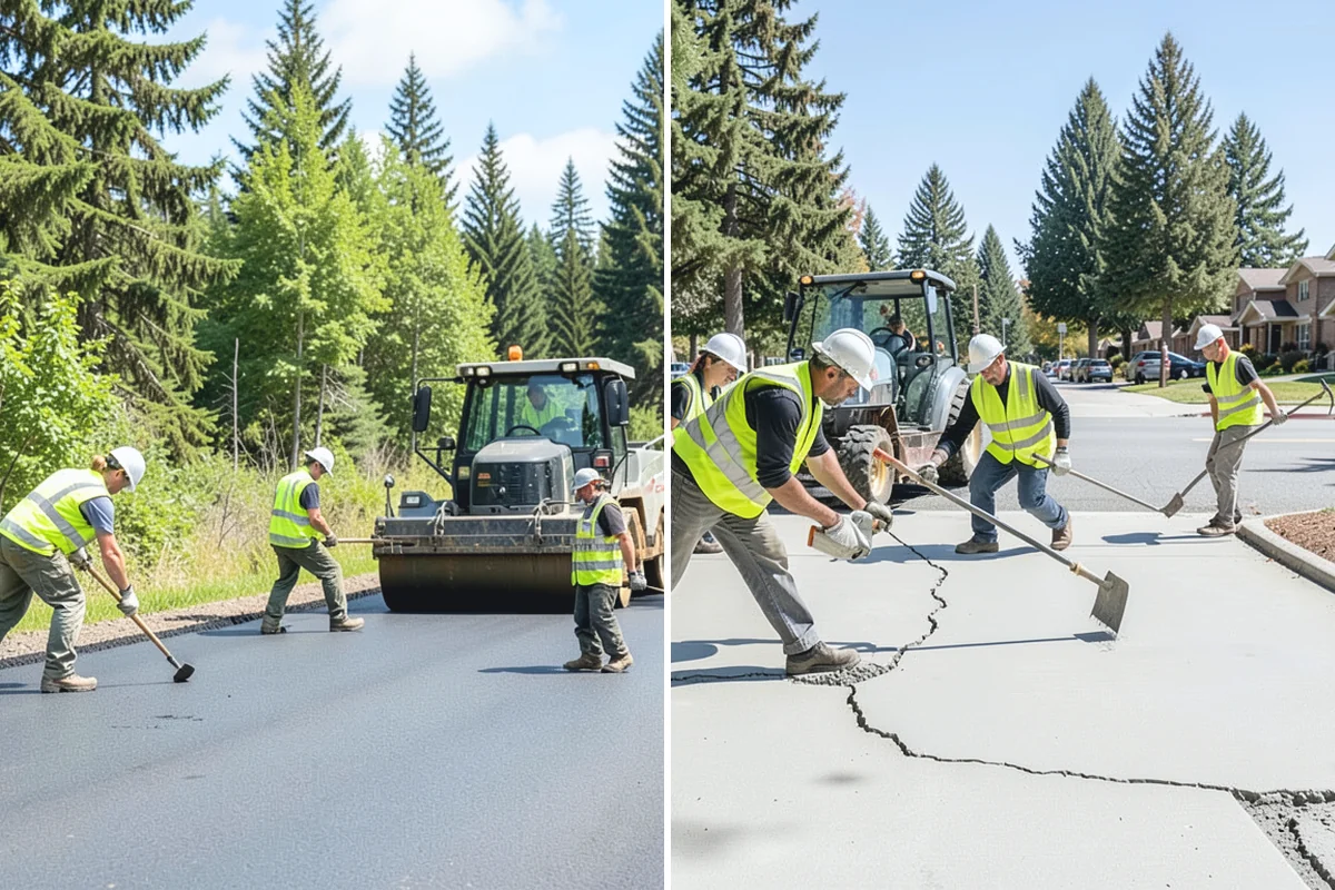 Street Name Sign Installation in Skykomish, King County, WA - Confirm naming, sheeting grade, and mounting standard with staff