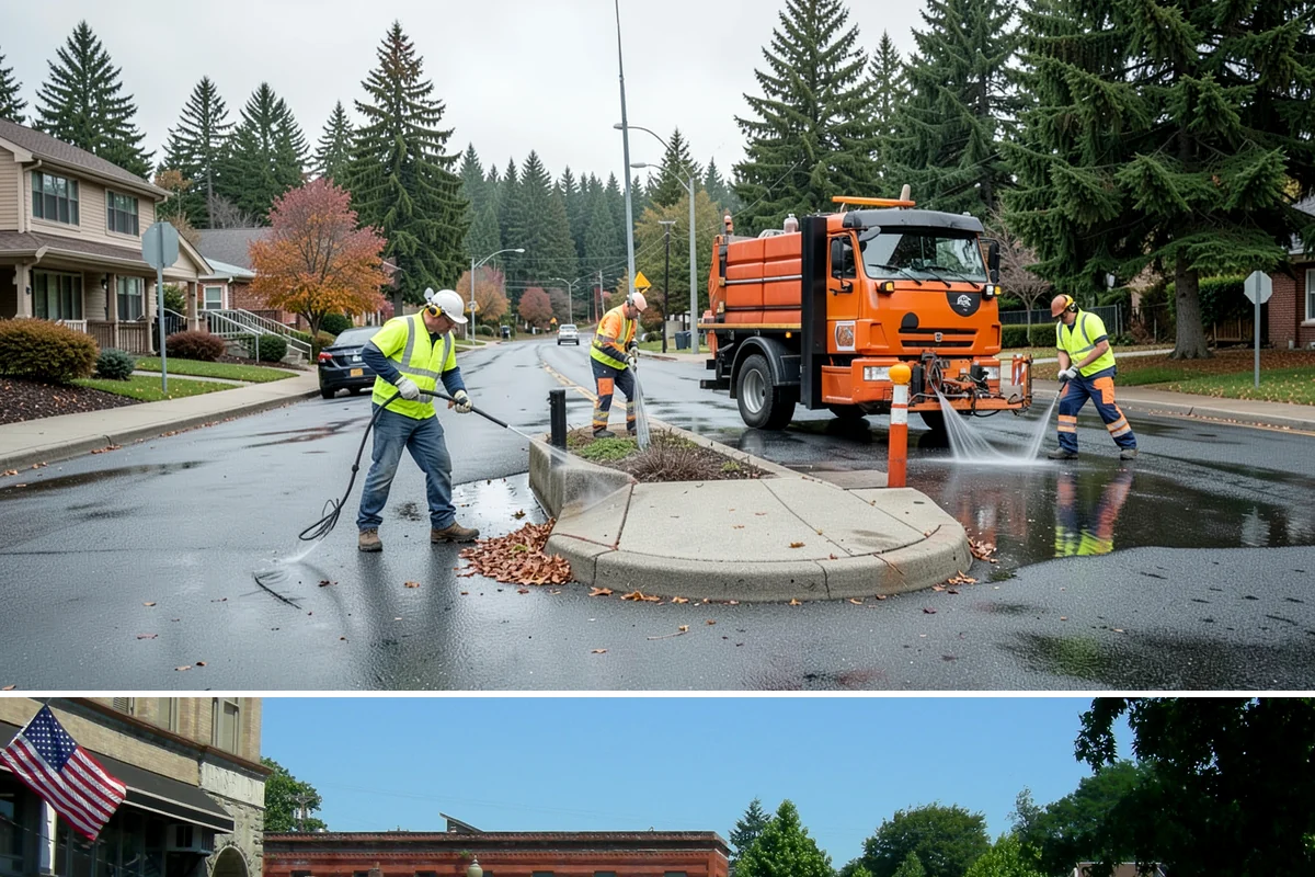 Street Name Sign Installation in Snohomish, Snohomish County, WA - Sign installation proceeds year-round in Western Washington, though post setting is easier outside prolonged winter saturation.