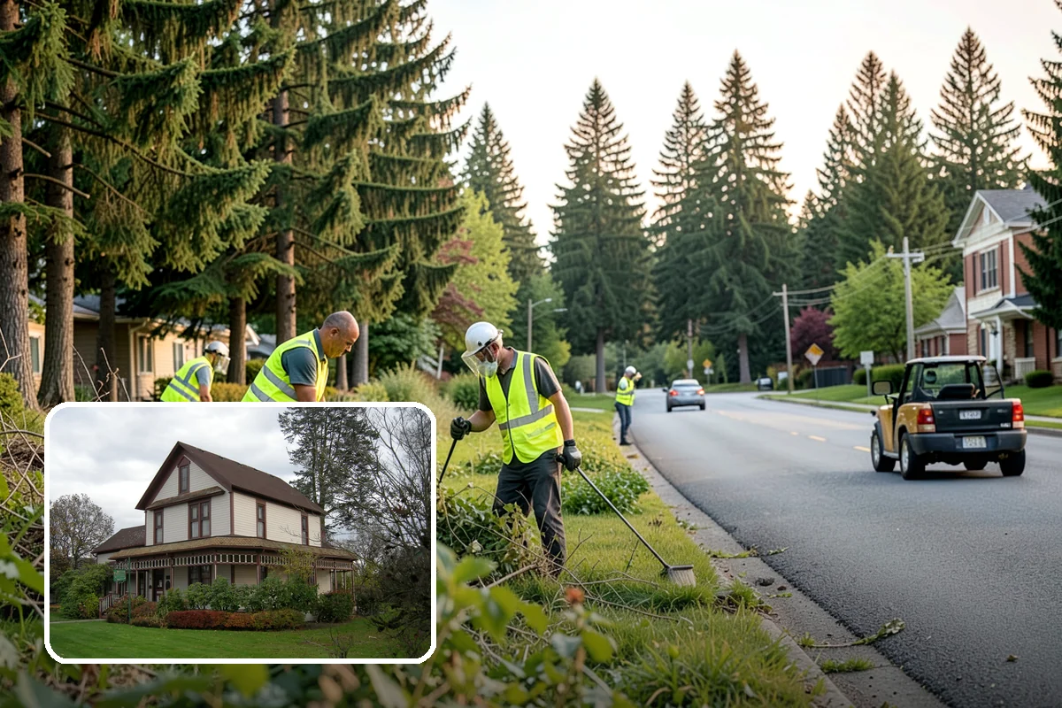 Street Name Sign Installation in Sumner, Pierce County, WA - Brings street name signage into MUTCD and retroreflectivity compliance