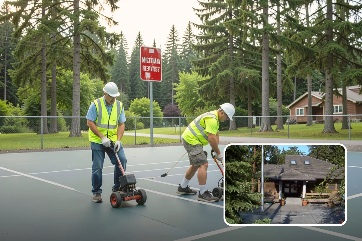 Street Name Sign Installation in Yarrow Point, King County, WA - Brings street name signage into MUTCD and retroreflectivity compliance