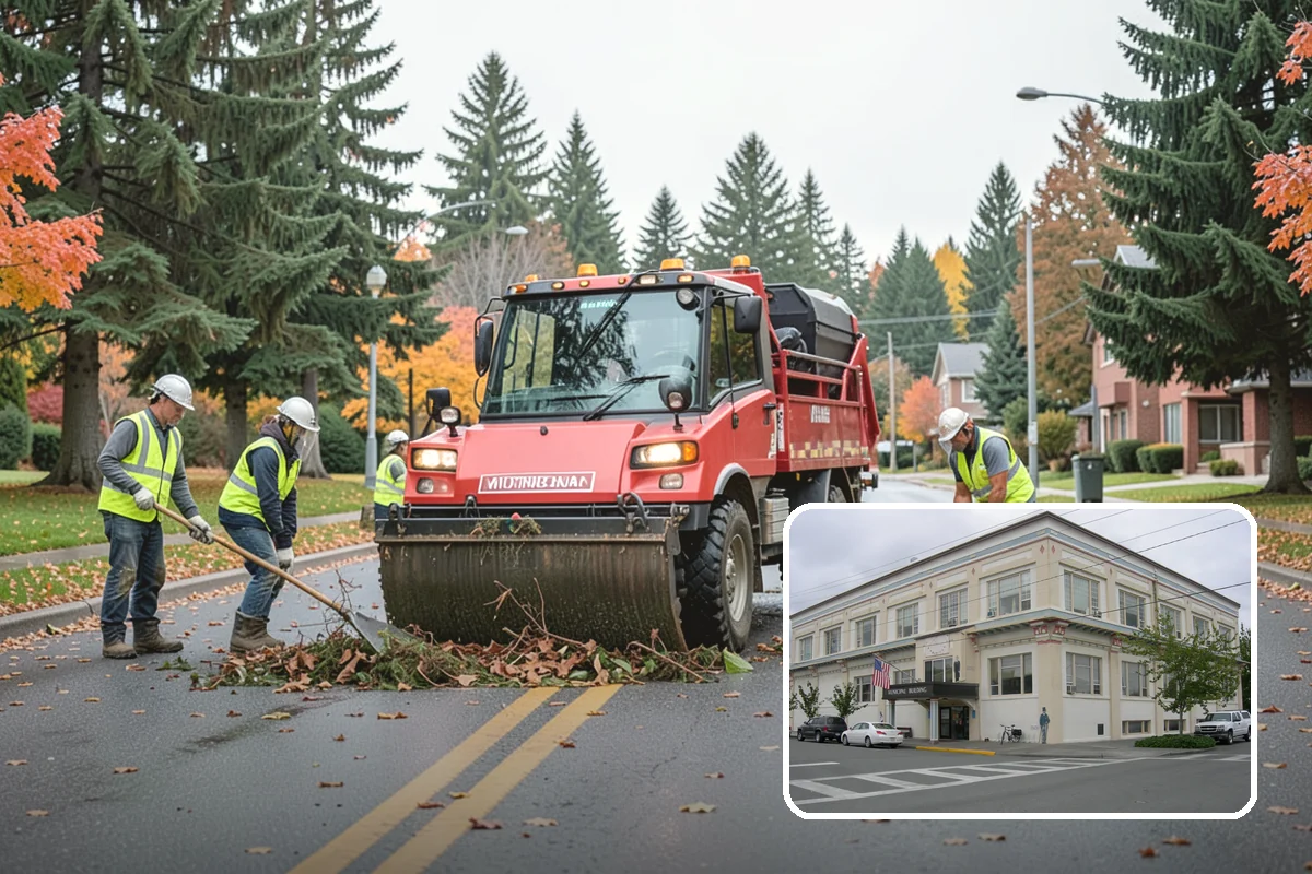 Street Sweeping in Anacortes, Skagit County, WA - Cleaner streets and storm inlets