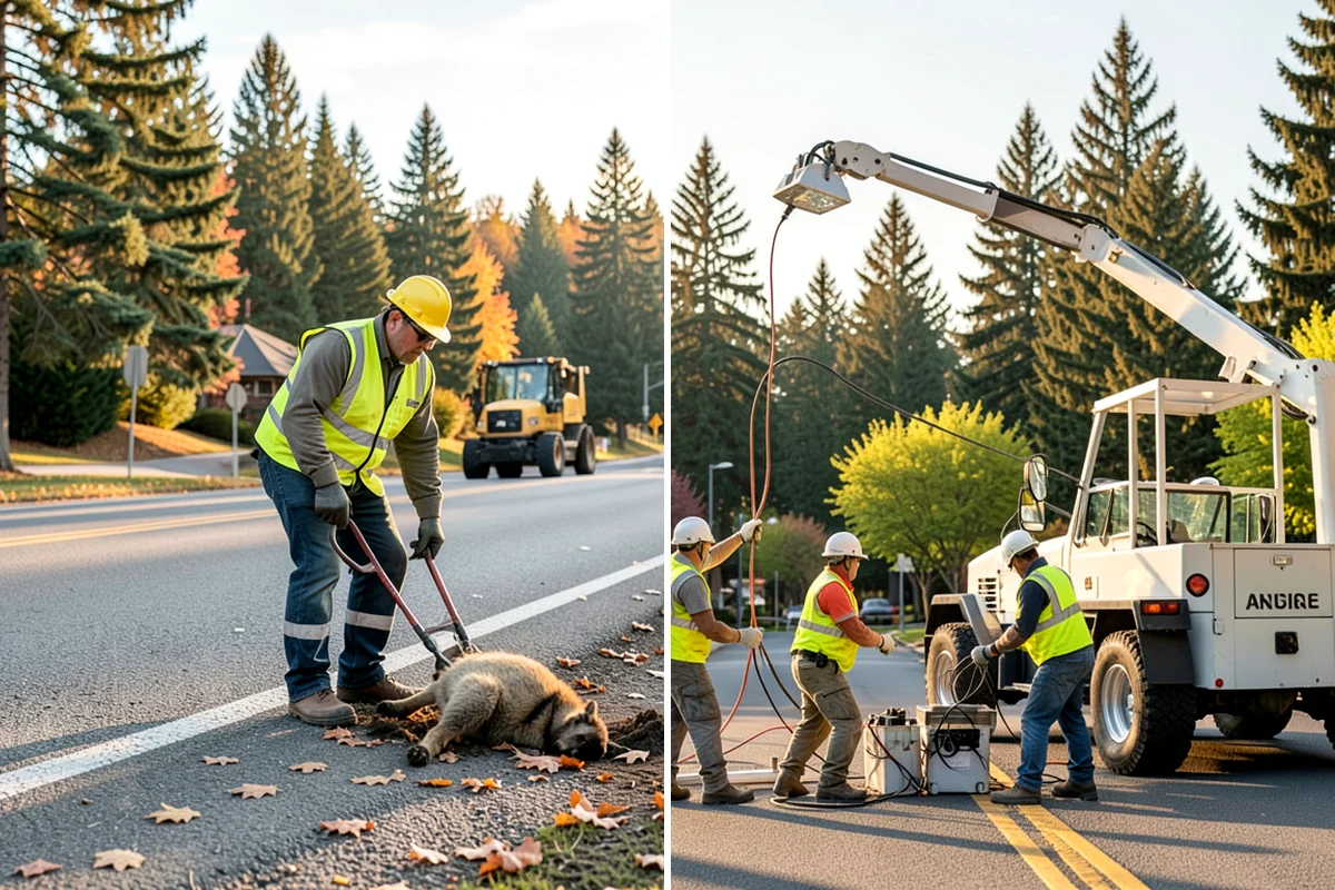 Street Sweeping in Arlington, Snohomish County, WA - Establish routes and sweeping frequency