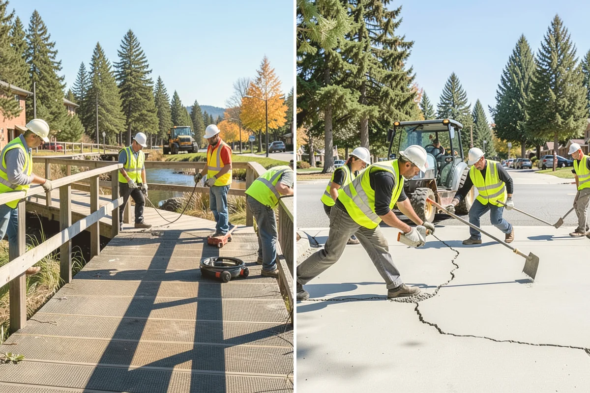 Street Sweeping in Bellevue, King County, WA - Establish routes and sweeping frequency