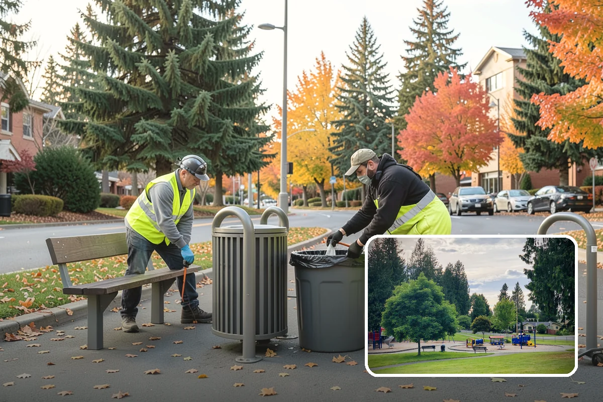Street Sweeping in Bonney Lake, Pierce County, WA - Cleaner streets and storm inlets