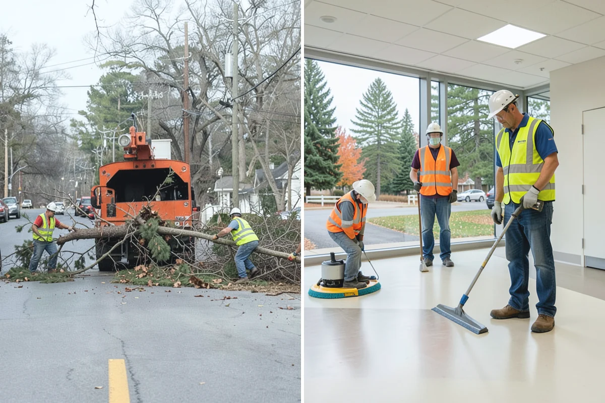 Street Sweeping in Bonney Lake, Pierce County, WA - Establish routes and sweeping frequency