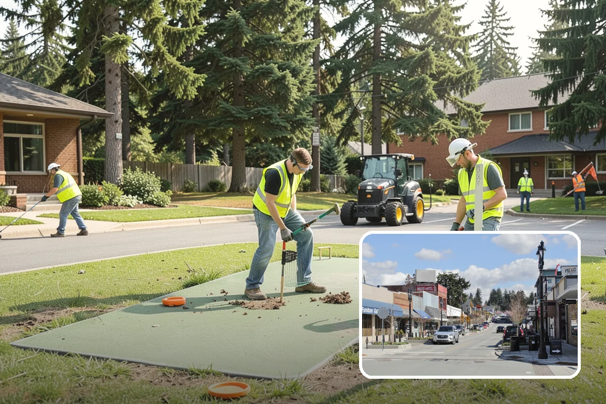 Street Sweeping in Bothell, King County, WA - Cleaner streets and storm inlets