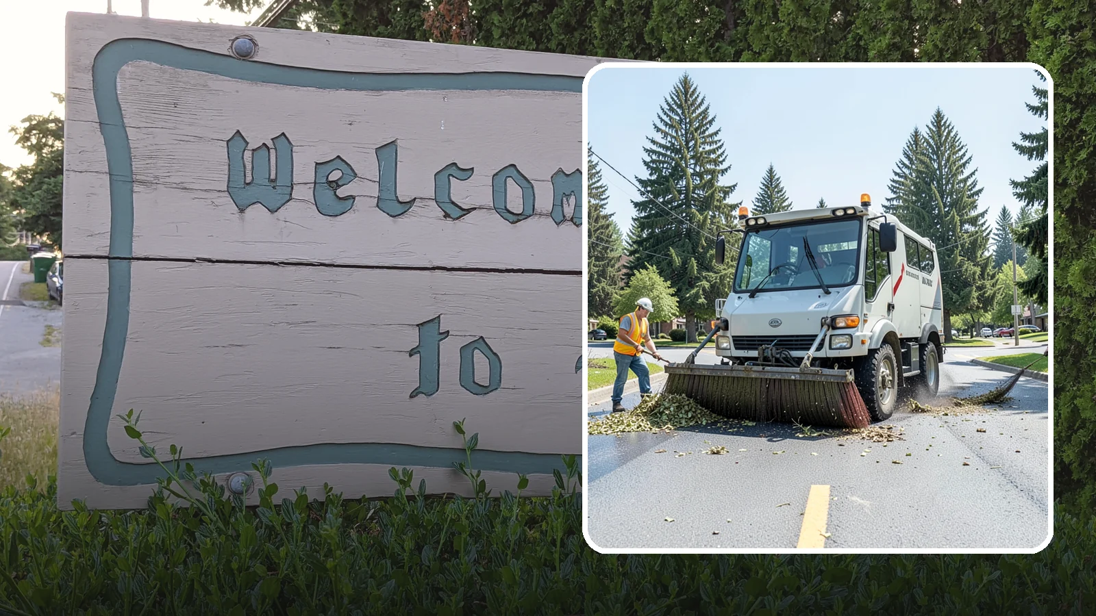 Street Sweeping in Brier, Snohomish County, WA - Routine and route-based mechanical sweeping of municipal streets and arterials.
