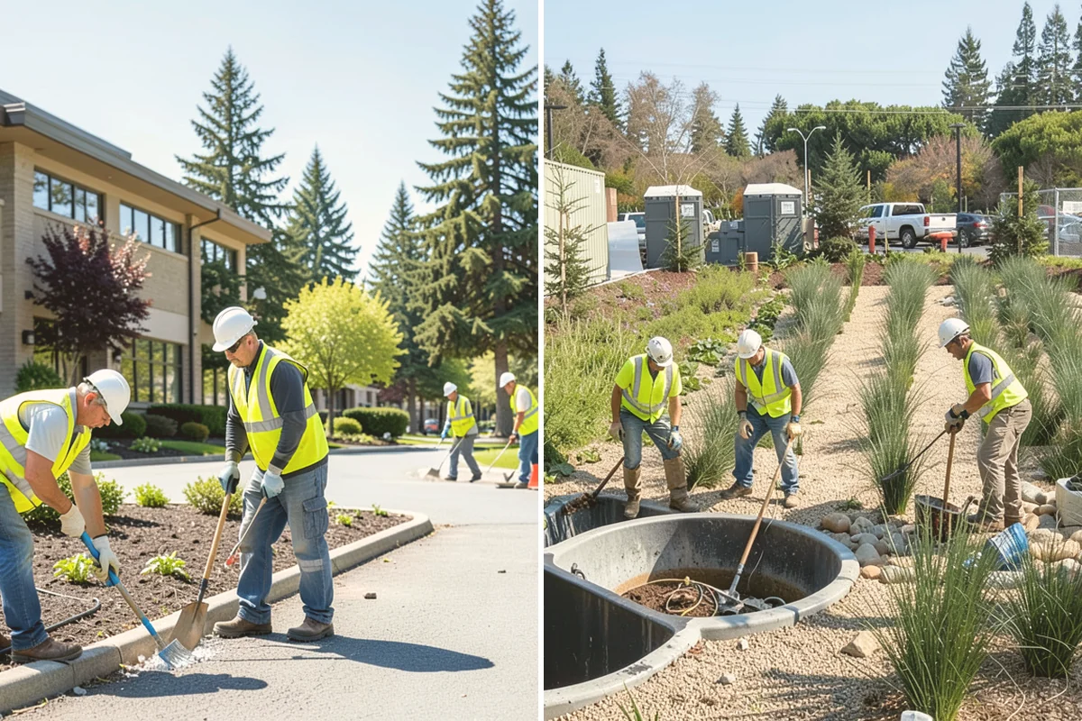 Street Sweeping in Brier, Snohomish County, WA - Establish routes and sweeping frequency