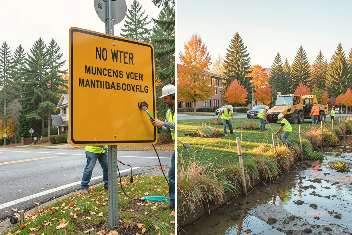 Street Sweeping in Eatonville, Pierce County, WA - Establish routes and sweeping frequency