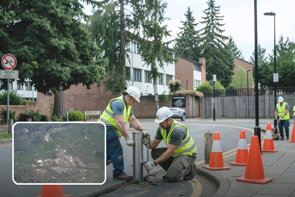 Street Sweeping in Enumclaw, King County, WA - Cleaner streets and storm inlets