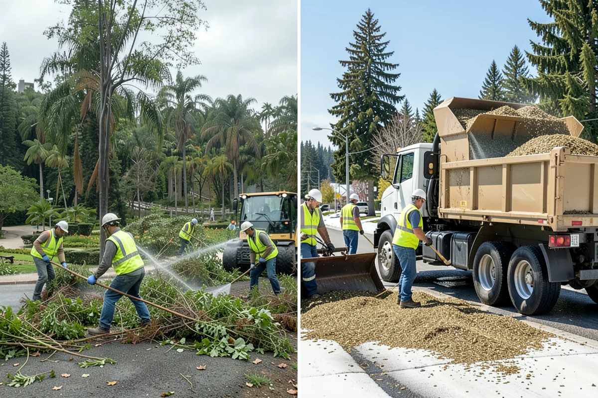 Street Sweeping in Everett, Snohomish County, WA - Establish routes and sweeping frequency